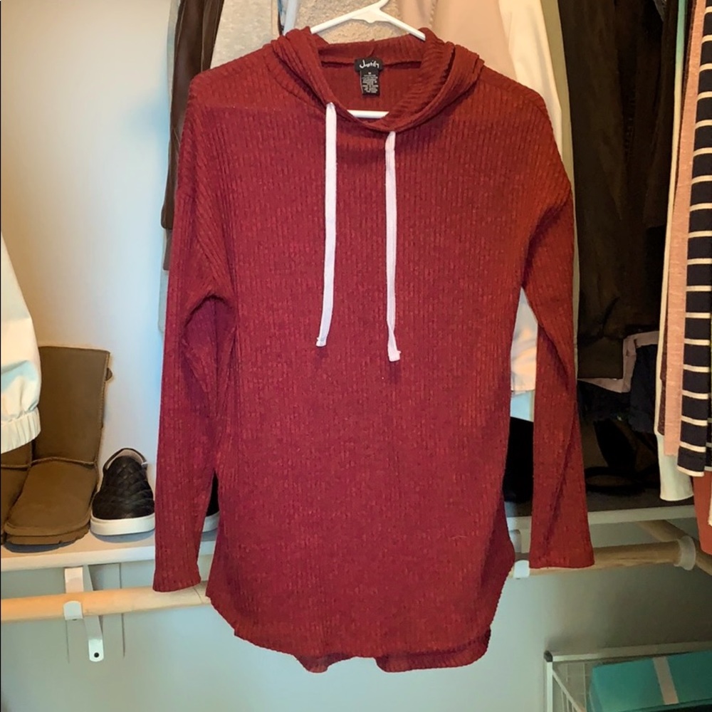 Burgundy Sweater